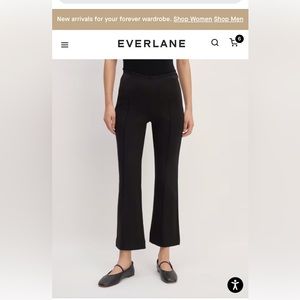 Everlane Black Dream Kick Flare Pant - Large